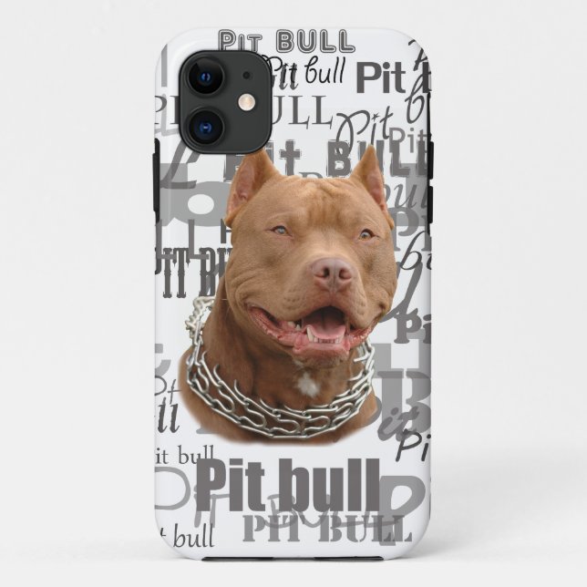 Capa Para iPhone 11 Pitbull (Verso)