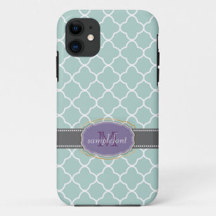 Capa Para iPhone 11 PixDezines diy cor de fundo / padrão de quatro fol