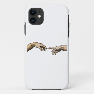 Capa Para iPhone 11 Pixelated "a criação exemplo de Adam"
