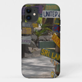 Capa Para iPhone 11 Placa de Sinalização Rum Point Grand Cayman