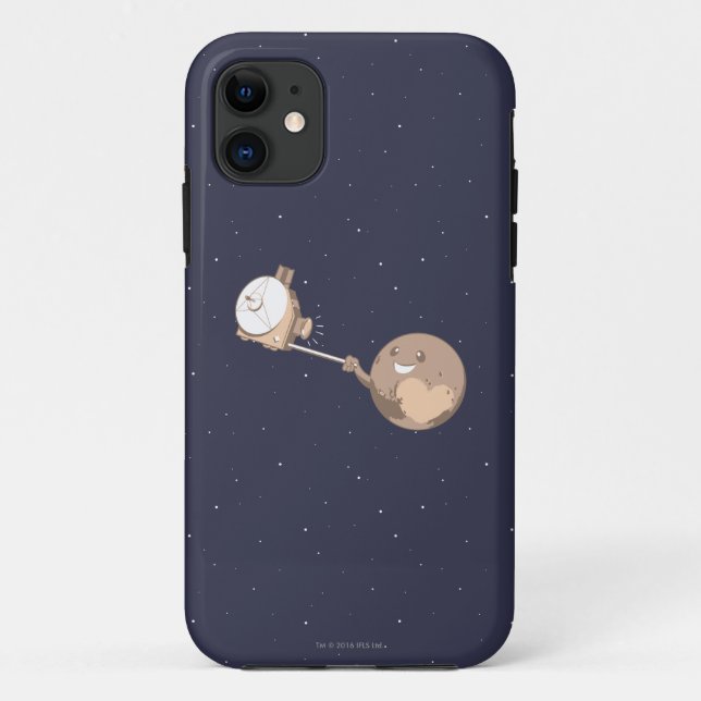Capa Para iPhone 11 Pluto Selfie (Verso)