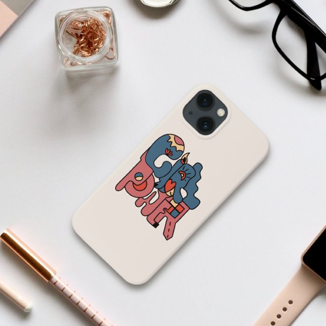 Capa Para iPhone 11 Poder da Menina (Criador carregado)