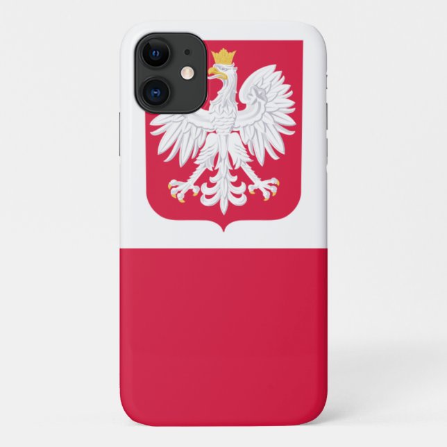 Capa Para iPhone 11 Polônia (Verso)