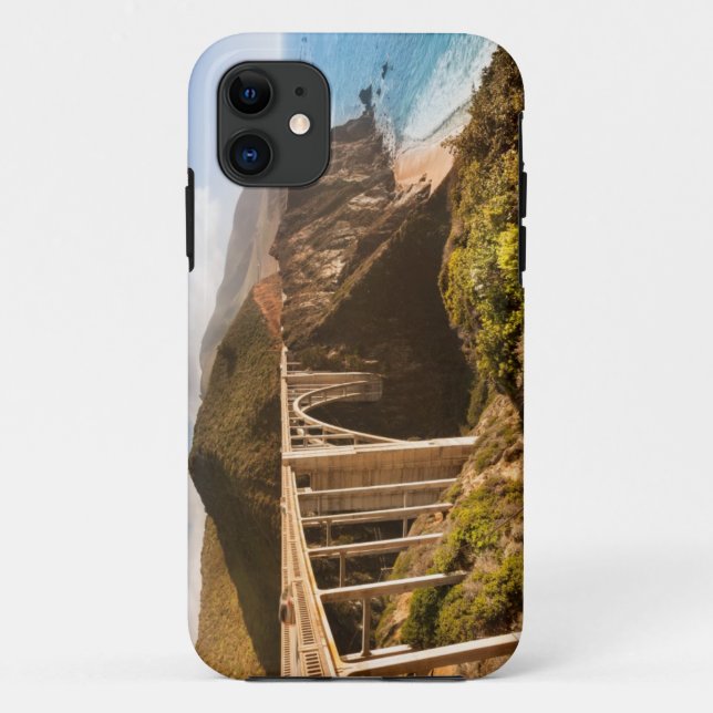 Capa Para iPhone 11 Ponte de Bixby, Sur grande, Califórnia, EUA (Verso)