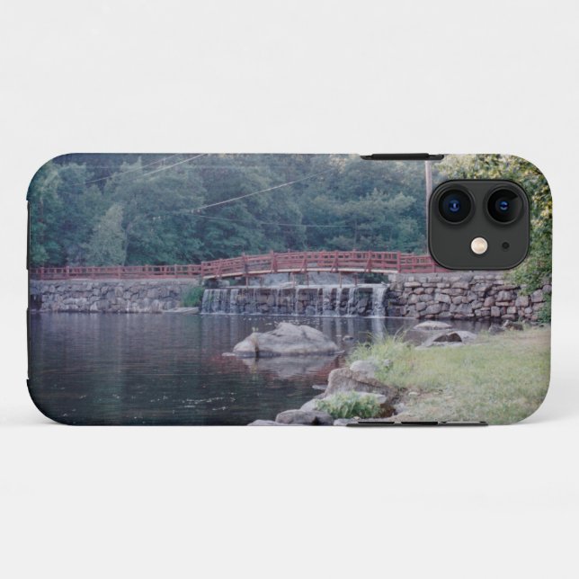 Capa Para iPhone 11 Ponte de Cave-Carga (Verso (horizontal))
