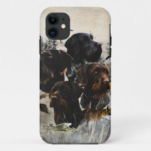 Capa Para iPhone 11 Ponteiro alemão Wirehaired