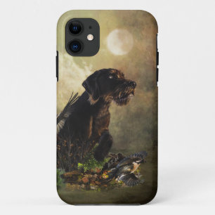 Capa Para iPhone 11 Ponteiro alemão Wirehaired