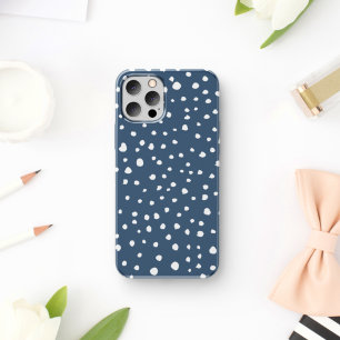 Capa Para iPhone 11 Pontos Dalmáticos Azuis do marinho, Pontos Dalmáti