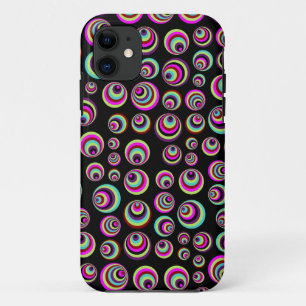 Capa Para iPhone 11 Pontos de Psicologia Coloridos + seu histórico e s