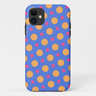 Capa Para iPhone 11 Pontos no Azul