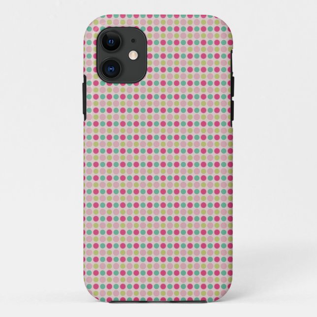 Capa Para iPhone 11 Pontos Retro (Verso)