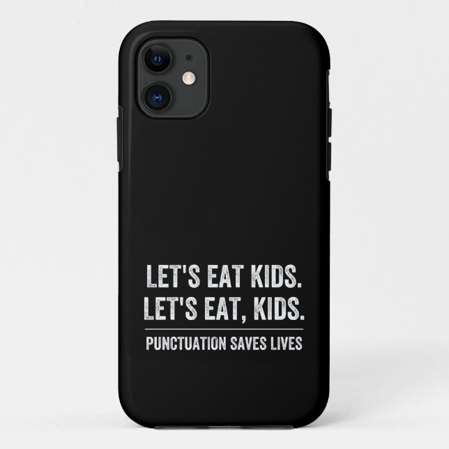Capa Para iPhone 11 Pontuação salva vidas (Verso)