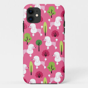 Capa Para iPhone 11 Poodle no parque