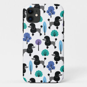 Capa Para iPhone 11 Poodle no parque