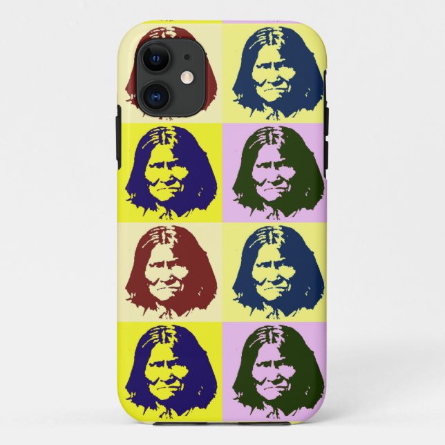 Capa Para iPhone 11 Pop Art Geronimo (Verso)