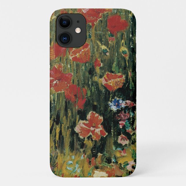 Capa Para iPhone 11 Poppies (Verso)