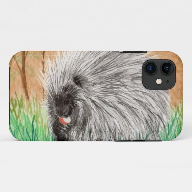 Capa Para iPhone 11 Porcupine (Verso (horizontal))