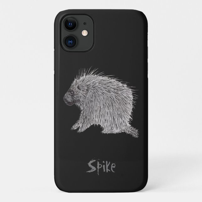 Capa Para iPhone 11 Porcupine (Verso)