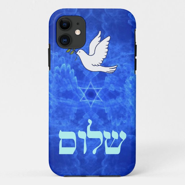 Capa Para iPhone 11 Porta - Shalom (Verso)