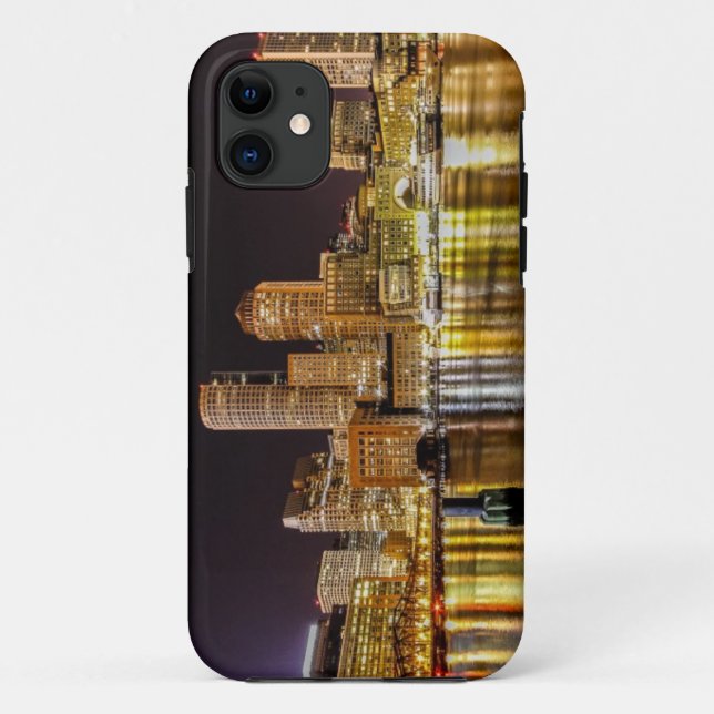 Capa Para iPhone 11 Porto de Boston (Verso)