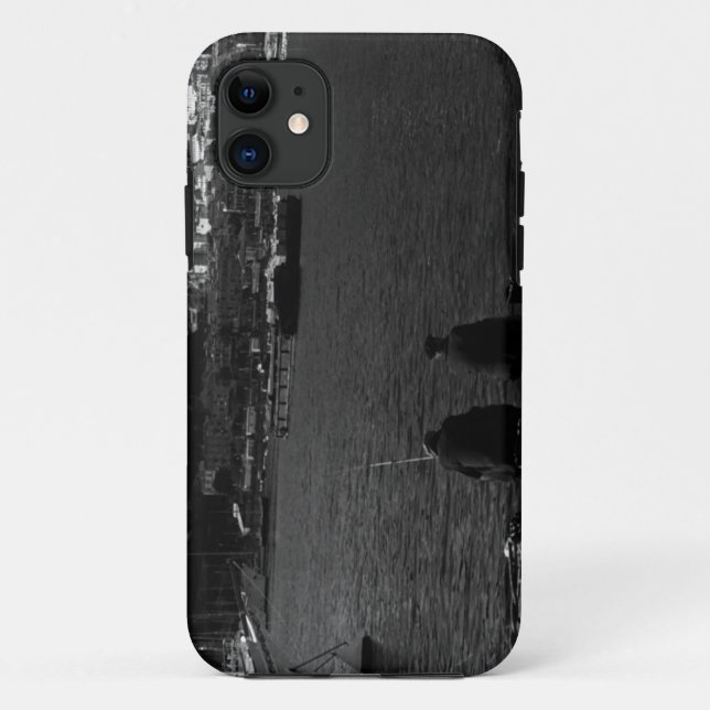Capa Para iPhone 11 Porto de pesca do Principado do Mônaco (Verso)