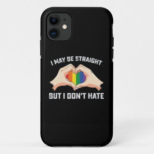 Capa Para iPhone 11 Posso ser hétero, mas não odeio gays e lésbicas