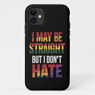 Capa Para iPhone 11 Posso ser hétero, mas não odeio o orgulho gay LGBT