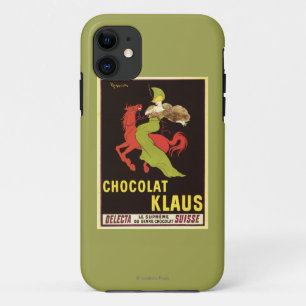 Capa Para iPhone 11 Poster da propaganda de Chocolat Klaus