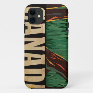 Capa Para iPhone 11 Poster das viagens vintage de Canadá