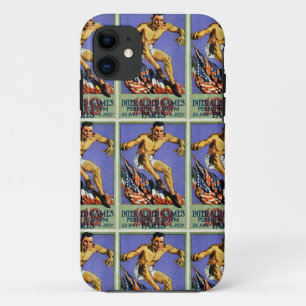 Capa Para iPhone 11 poster dos Jogos Aliados de 1919
