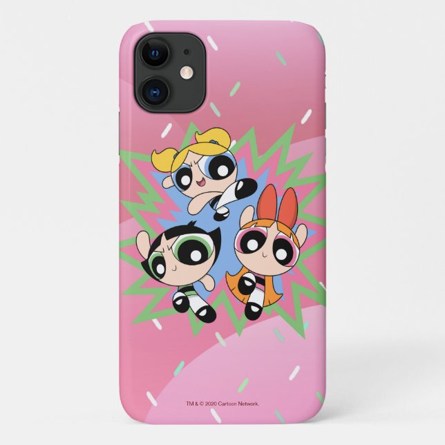 Capa Para iPhone 11 Powerpuff Girls Powfator (Verso)
