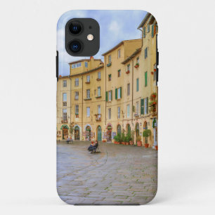 Capa Para iPhone 11 Praça Anfiteatro, cidade de Lucca, Italia