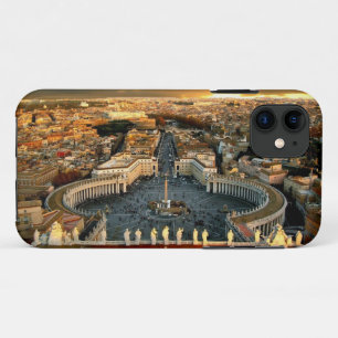 Capa Para iPhone 11 Praça de São Pedro Vaticano