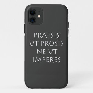 Capa Para iPhone 11 Praese ut próis ne ut imperes