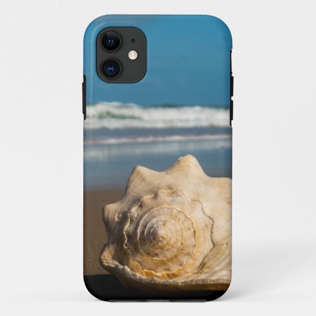 Capa Para iPhone 11 Praia futura (Verso)