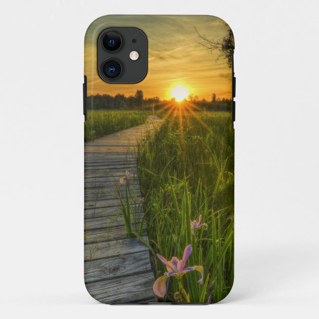 Capa Para iPhone 11 Prairie Sunset (Verso)