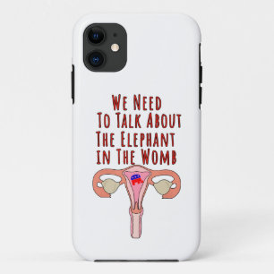 Capa Para iPhone 11 Precisamos conversar sobre o elefante na Womb