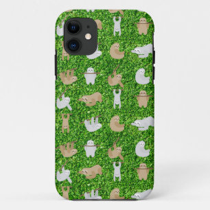 Capa Para iPhone 11 preguiças engraçadas