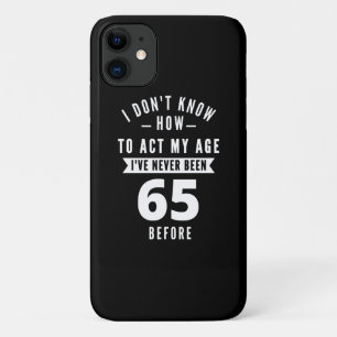 Capa Para iPhone 11 Presente com 65 anos 65.o Aniversário - Oferta d