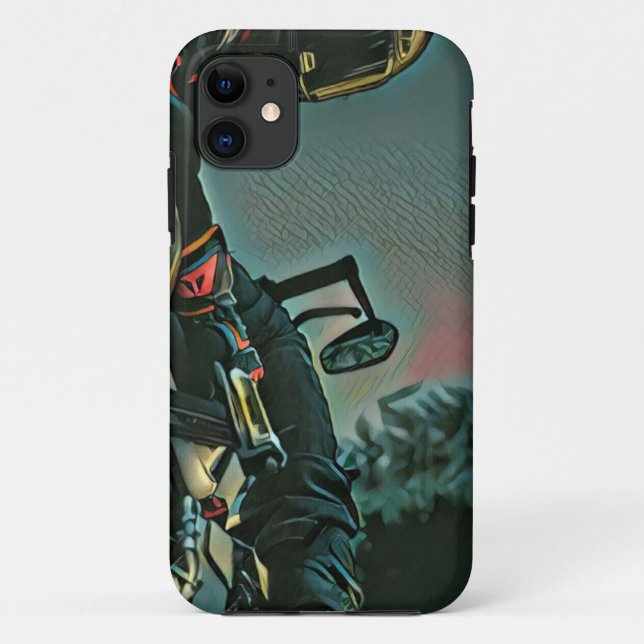 Capa Para iPhone 11 presente de amante de motocicletas (Verso)