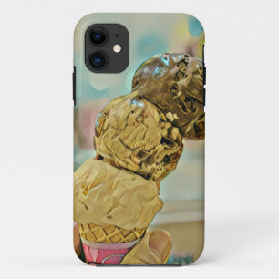 Capa Para iPhone 11 presente de aniversário de sorvete
