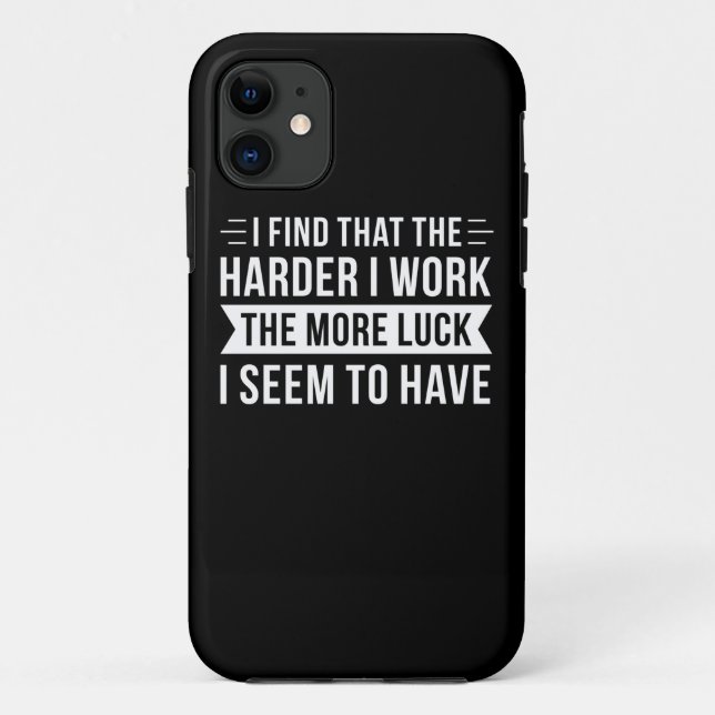 Capa Para iPhone 11 Presente De Aniversário Eu Acho Que É Mais Difícil (Verso)