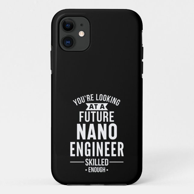 Capa Para iPhone 11 presente de engenheiro NANO (Verso)