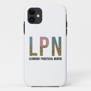 Capa Para iPhone 11 Presente de Graduação LPN de Enfermeira Prática Li