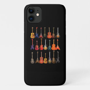 Capa Para iPhone 11 Presente De Instrumentos Musicais De Pedra E Roll