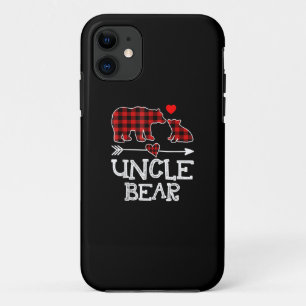 Capa Para iPhone 11 Presente de Natal do Tio Urso Presente Para A Fa