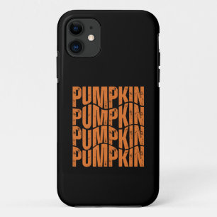 CAPA PARA iPhone 11 PRESENTE DE TIPOGRAFIA DE PUMPKIN