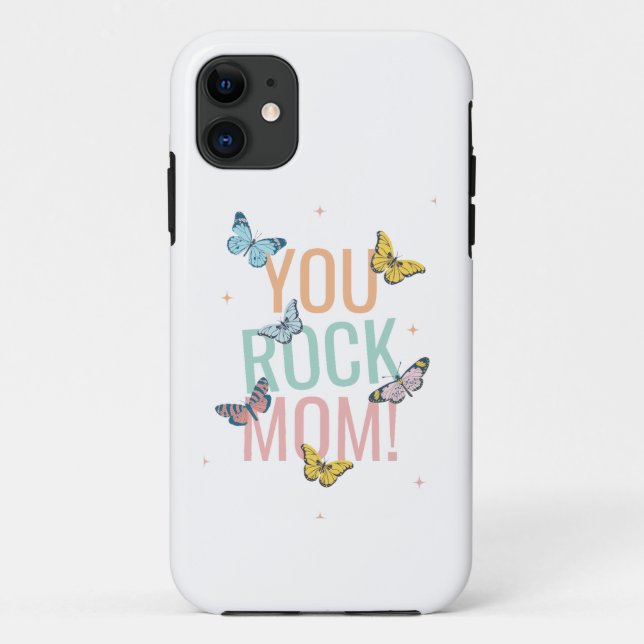 Capa Para iPhone 11 Presente do Dia das Mães, Presente de Aniversário  (Verso)