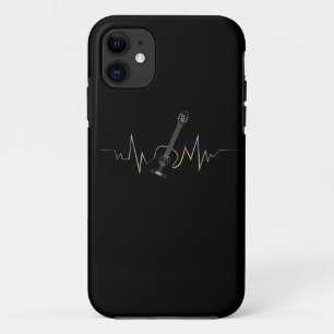 Capa Para iPhone 11 Presente Legal de Pulso de Violão Acústico para de