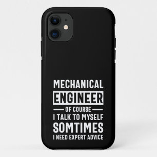 Capa Para iPhone 11 Presente Mecânico de Engenheiro Engraçado